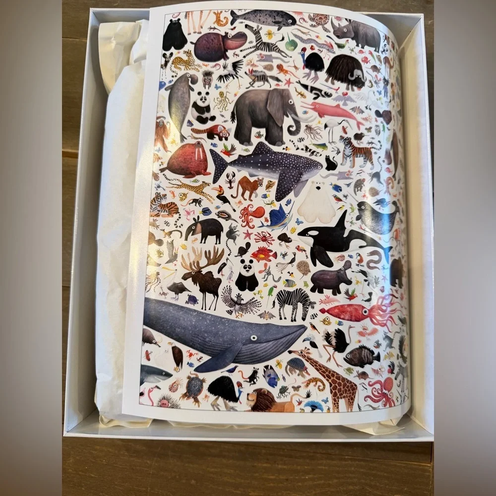 Chronicle Books | Hello Animals Of The World 500-Piece Puzzle | Brendan Wenzel - Picture 3 of 4